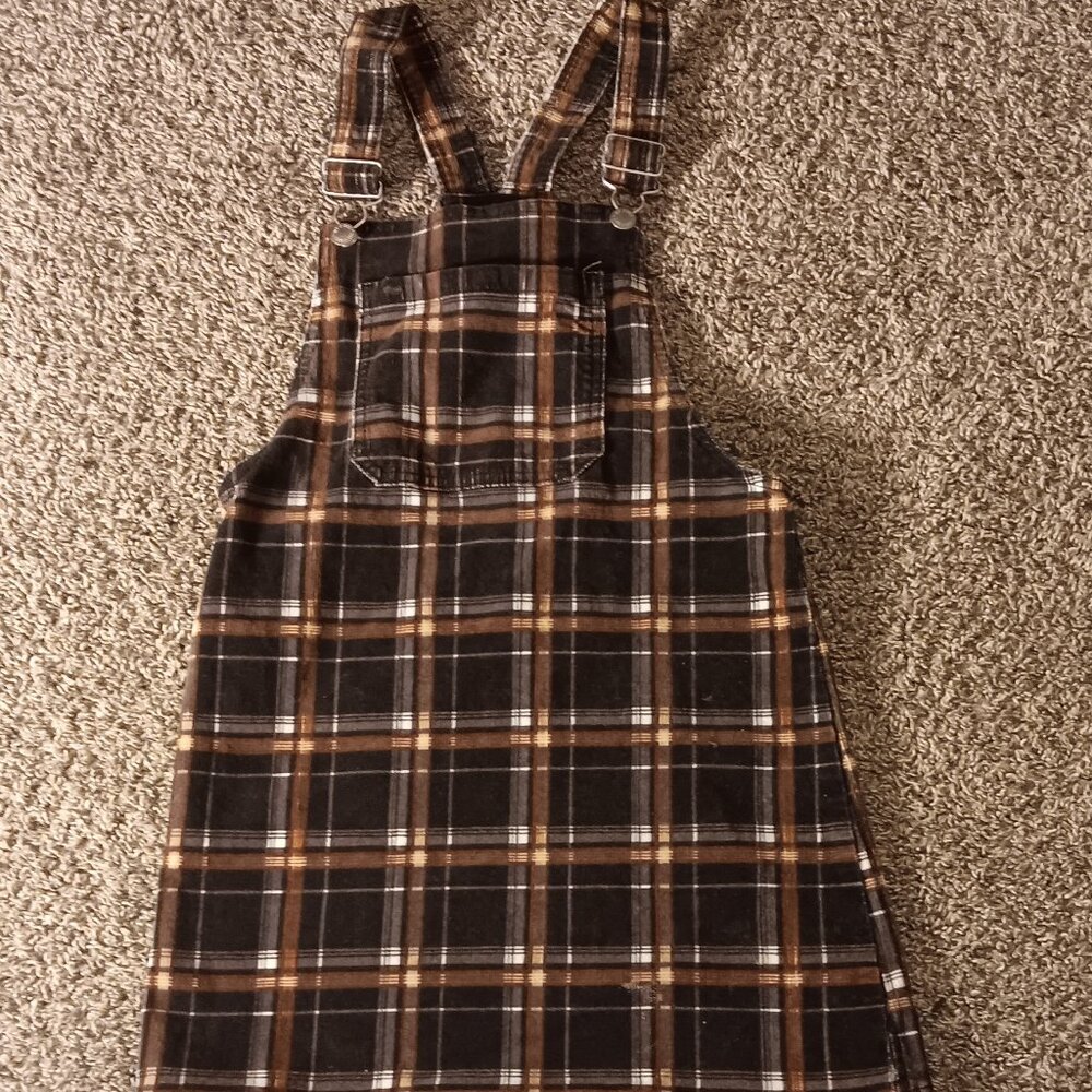 Art Class overall dress with adjustable straps